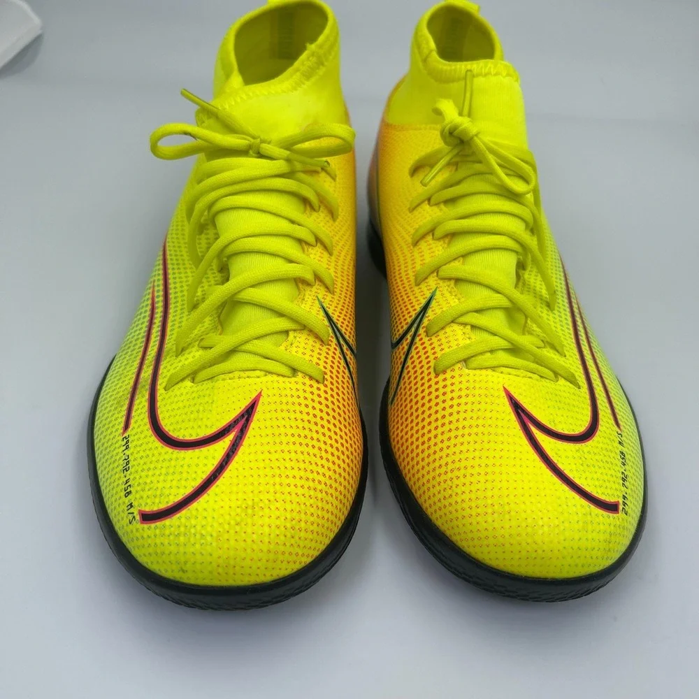 Nike Mercurial Superfly 7 Academy MDS TF BQ5407 703 Youth 5.5 Green Soccer Shoes